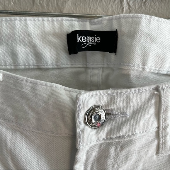 WHITE Kensie Jeans Size 4 - Picture 3 of 6